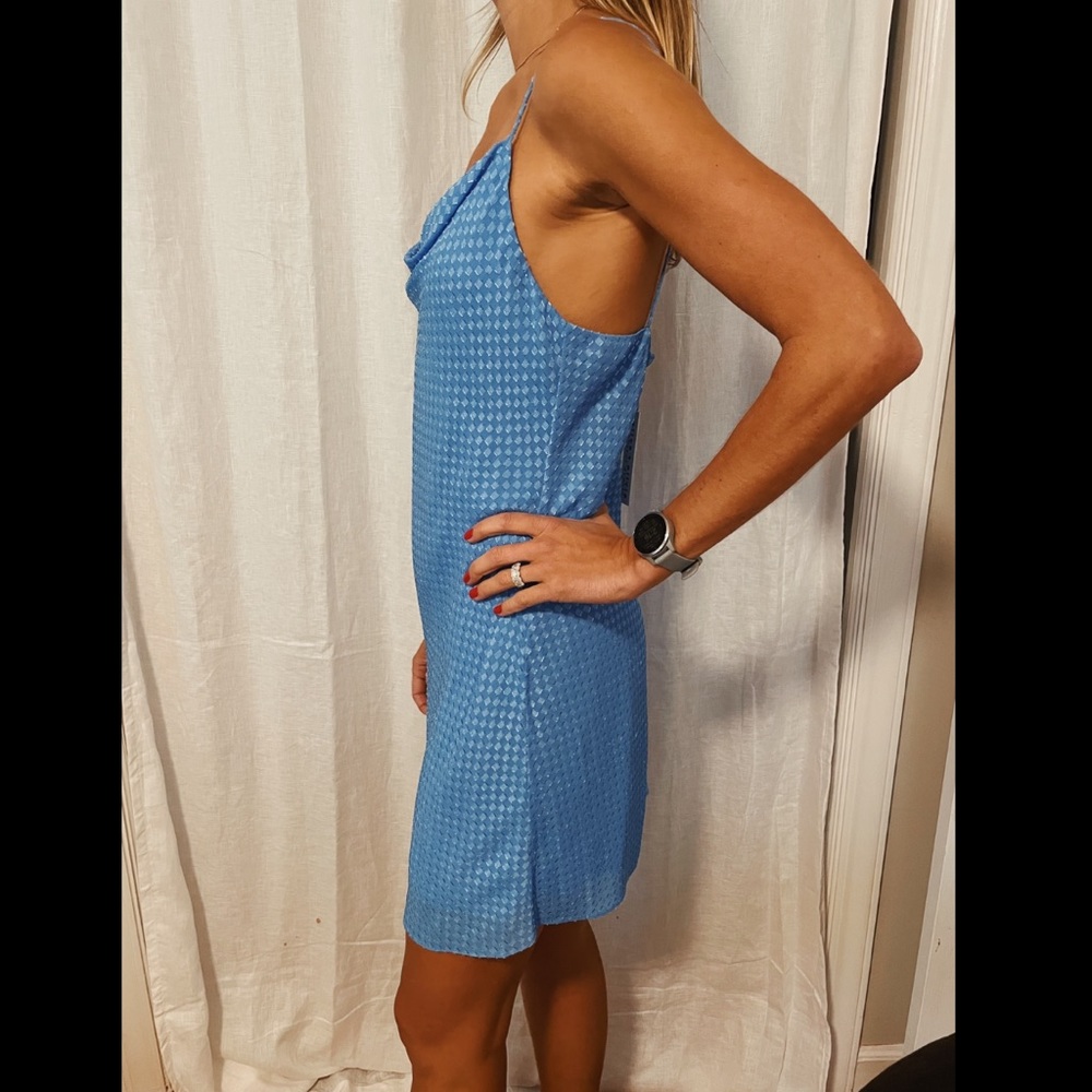 NWT! Alice & Olivia Paradise Blue Dress! - Picture 3 of 5